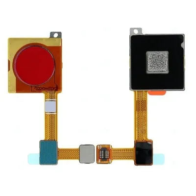 Fingerprint Sensor with Flex Cable for Xiaomi Mi A2 Red by Sparestream