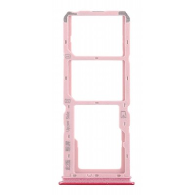 SIM Card Holder Tray for Vivo Y95 - Red by Sparestream