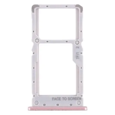 SIM Card Holder Tray for Xiaomi Redmi Note 6 Pro - Rose Gold by Sparestream
