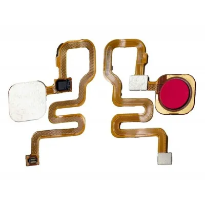 Fingerprint Sensor with Flex Cable for Xiaomi Redmi Note 6 Pro Red by Sparestream