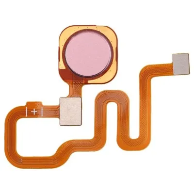 Fingerprint Sensor with Flex Cable for Xiaomi Redmi Note 6 Pro Rose Gold by Sparestream