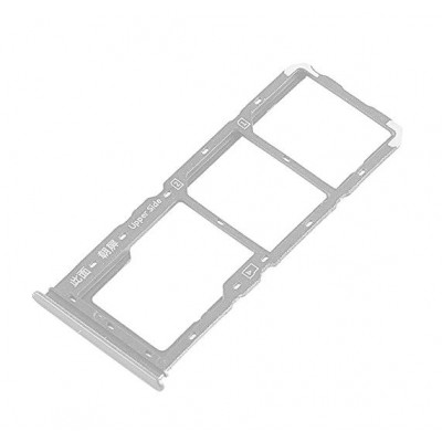 SIM Card Holder Tray for Vivo Y91 - White by Sparestream
