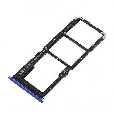 SIM Card Holder Tray for Vivo Y91 - Blue by Sparestream