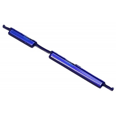 Power Button Outer for Vivo Y91 Blue - Plastic On Off Switch by Sparestream