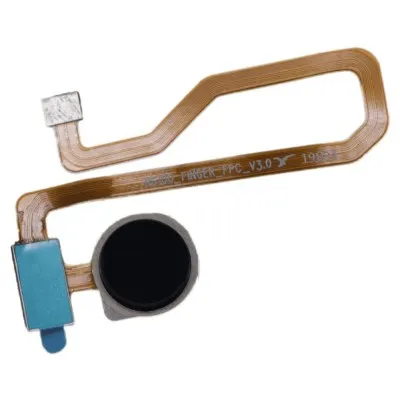 Fingerprint Sensor with Flex Cable for Xiaomi Redmi Note 7S Black by Sparestream