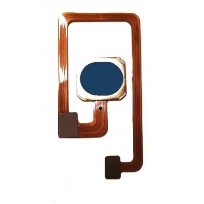 Fingerprint Sensor with Flex Cable for Oppo A7 Blue by Sparestream