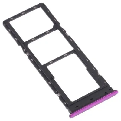 SIM Card Holder Tray for Infinix Hot 10i - Purple by Sparestream