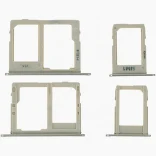 SIM Card Holder Tray for Samsung Galaxy A8 Plus 2018 - White by Sparestream