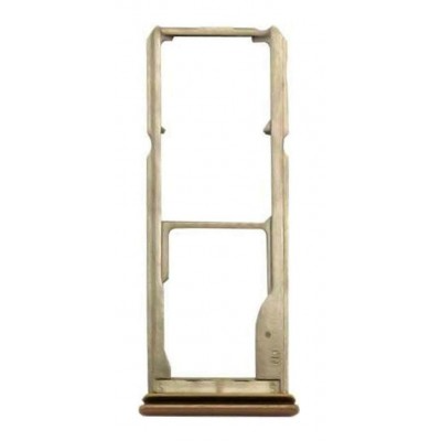 SIM Card Holder Tray for Vivo V7 - Gold by Sparestream