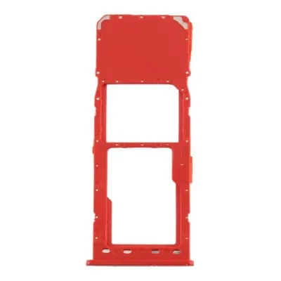 SIM Card Holder Tray for Samsung Galaxy A20 - Red by Sparestream