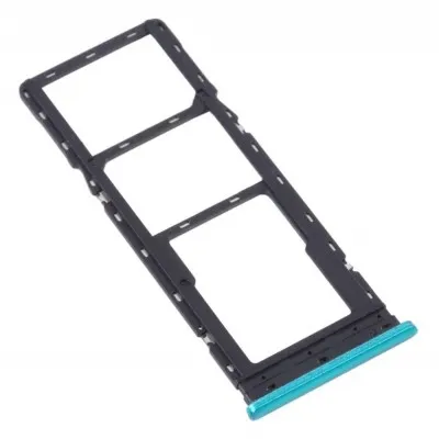SIM Card Holder Tray for Infinix Hot 8 Lite - Cyan by Sparestream