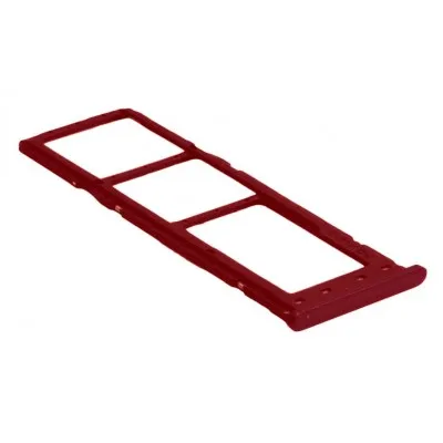 SIM Card Holder Tray for Samsung Galaxy A10 - Red by Sparestream
