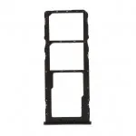 SIM Card Holder Tray for Samsung Galaxy F12 - Black by Sparestream