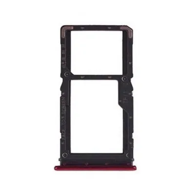 SIM Card Holder Tray for Xiaomi Redmi Note 7 - Red by Sparestream