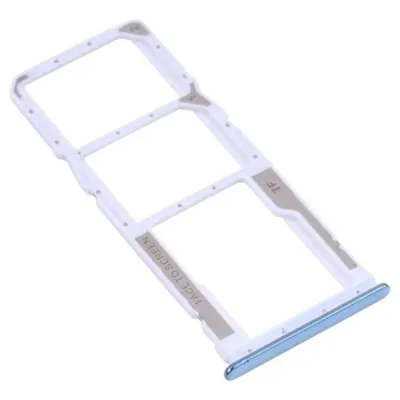 SIM Card Holder Tray for Xiaomi Redmi Note 10 Pro Max - Blue by Sparestream