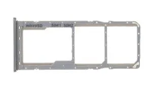 SIM Card Holder Tray for Vivo Y17 2019 - White by Sparestream