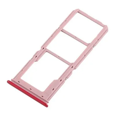 SIM Card Holder Tray for Vivo Y93 - Red by Sparestream
