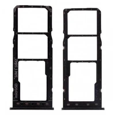 SIM Card Holder Tray for Samsung Galaxy A10s - Black by Sparestream