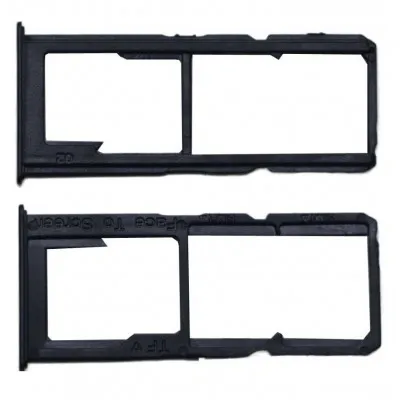 SIM Card Holder Tray for Oppo A83 - Black by Sparestream