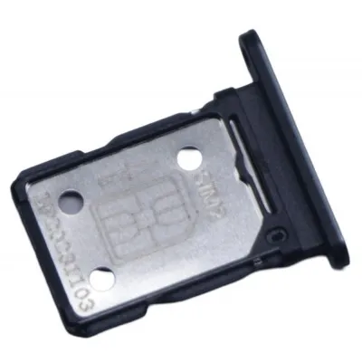 SIM Card Holder Tray for Realme 12 Pro 5G - Black By Sparestream