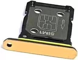 SIM Card Holder Tray for Realme 12 Pro 5G - Gold By Sparestream