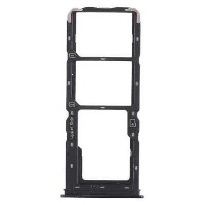 SIM Card Holder Tray for Vivo Y91i 2018 - Black by Sparestream