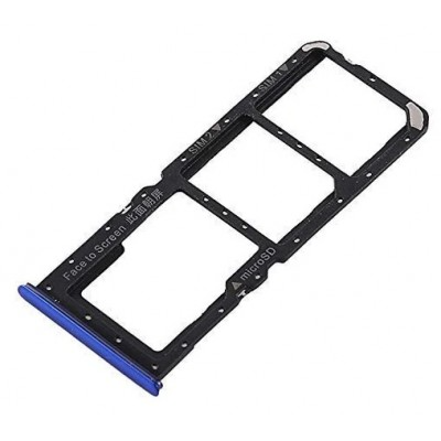 SIM Card Holder Tray for Vivo Y91i 2018 - Blue by Sparestream