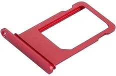 SIM Card Holder Tray for Vivo V9 Youth - Red by Sparestream