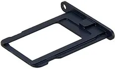 SIM Card Holder Tray for Vivo V9 Youth - Black by Sparestream