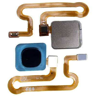 Fingerprint Sensor with Flex Cable for Vivo V1 Max Black by Sparestream