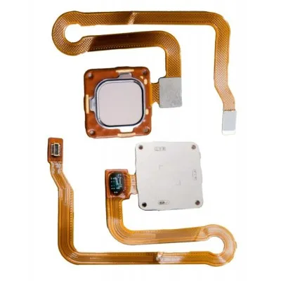 Fingerprint Sensor with Flex Cable for Vivo V1 Max Silver by Sparestream