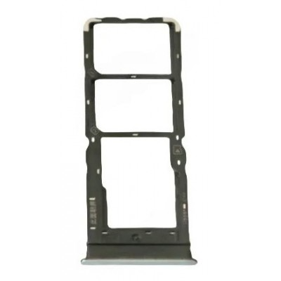 SIM Card Holder Tray for Vivo Y31 2021 - White by Sparestream