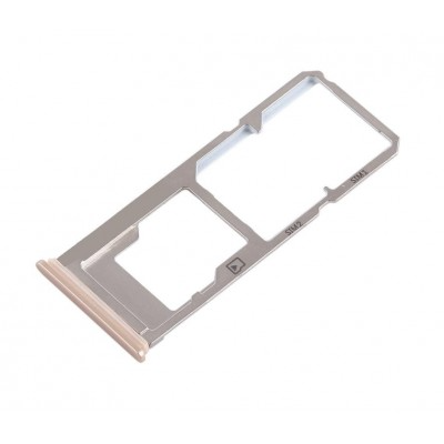 SIM Card Holder Tray for Vivo Y53 - Gold by Sparestream