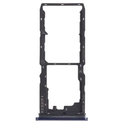 SIM Card Holder Tray for Vivo Y12s 2021 - Black by Sparestream