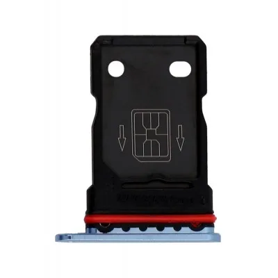 SIM Card Holder Tray for OnePlus 9R 5G - Blue By Sparestream