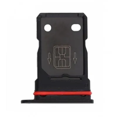 SIM Card Holder Tray for OnePlus 9R 5G - Black By Sparestream