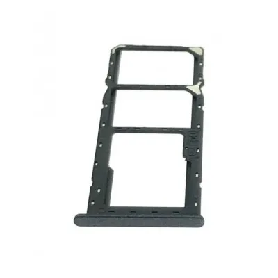 SIM Card Holder Tray for Vivo Y02 - Black by Sparestream