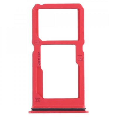 SIM Card Holder Tray for Vivo X21i - Red by Sparestream