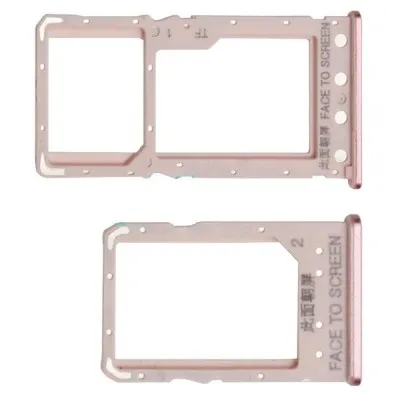 SIM Card Holder Tray for Xiaomi Redmi 6A - Rose Gold by Sparestream