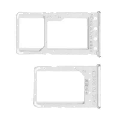 SIM Card Holder Tray for Xiaomi Redmi 6A - White by Sparestream