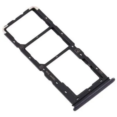 SIM Card Holder Tray for Vivo Y20i - Black by Sparestream