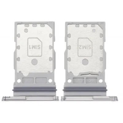 SIM Card Holder Tray for Samsung Galaxy S22 5G - White by Sparestream