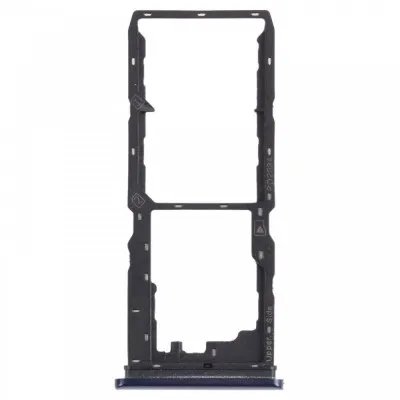 SIM Card Holder Tray for Vivo Y12s - Black by Sparestream