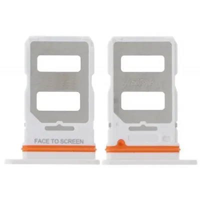 SIM Card Holder Tray for Xiaomi 12 Pro - White by Sparestream