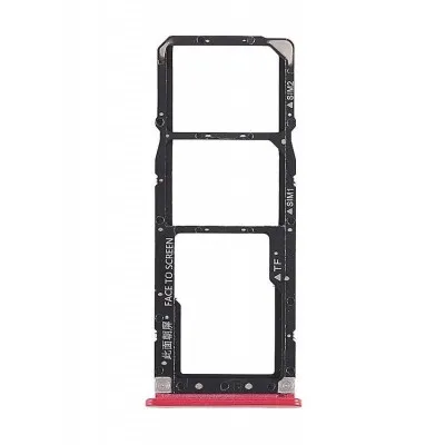 SIM Card Holder Tray for Xiaomi Redmi 6 Pro - Red by Sparestream