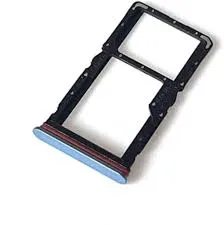 SIM Card Holder Tray for Realme 6i Global - Blue By Sparestream