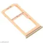 SIM Card Holder Tray for Samsung Galaxy M40 Orange by Sparestream