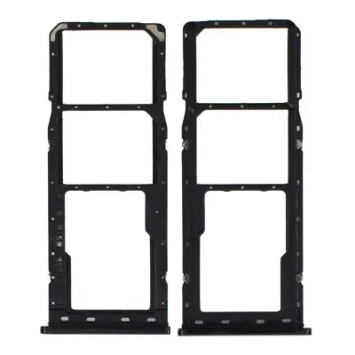SIM Card Holder Tray for Samsung Galaxy A20s - Black by Sparestream