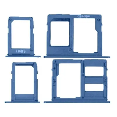 SIM Card Holder Tray for Samsung Galaxy A6 Plus (2018) - Blue by Sparestream