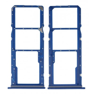 SIM Card Holder Tray for Samsung Galaxy A03 Core - Blue by Sparestream